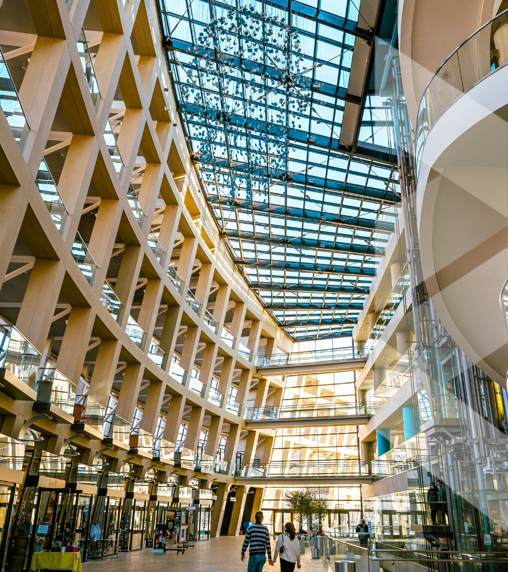 Estructuras Interiores en Vidrio